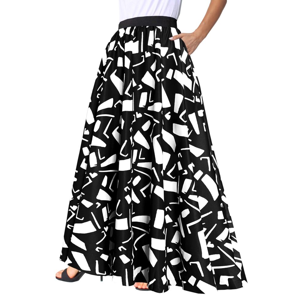 2601 African Skirt Printed Ankara Maxi Skirt Dashiki Long Skirts